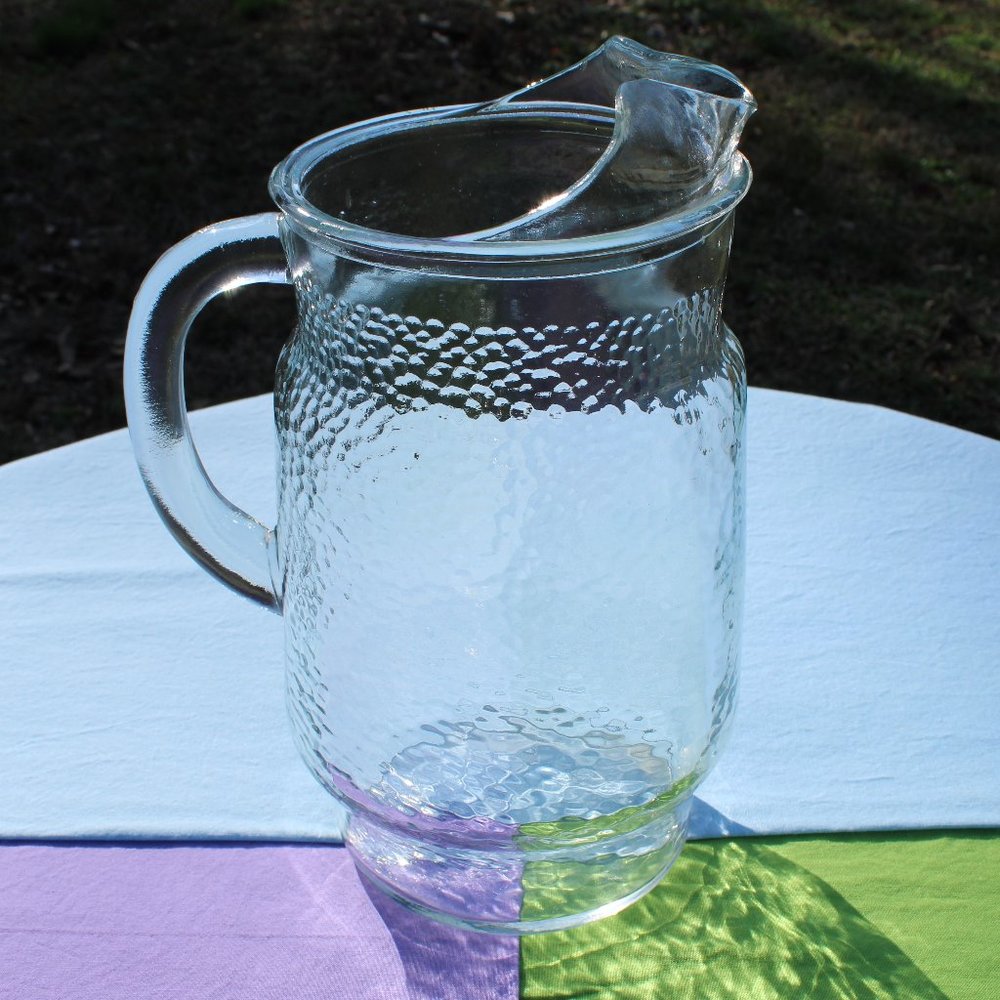 Libbey Glass Chateau Pitcher